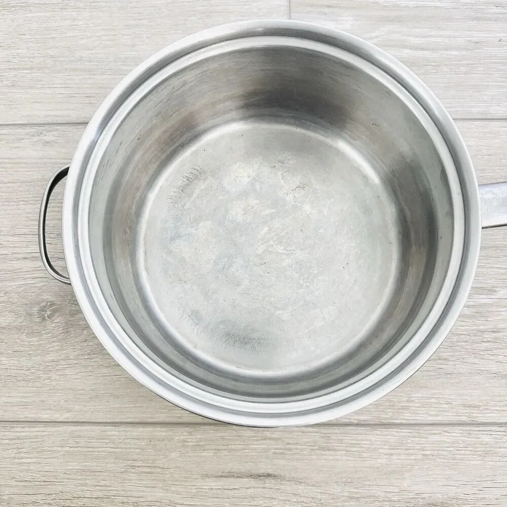 Belgique Stainless Steel Sauce Pan Tools of the Trade 3.5 Quart Double Handle